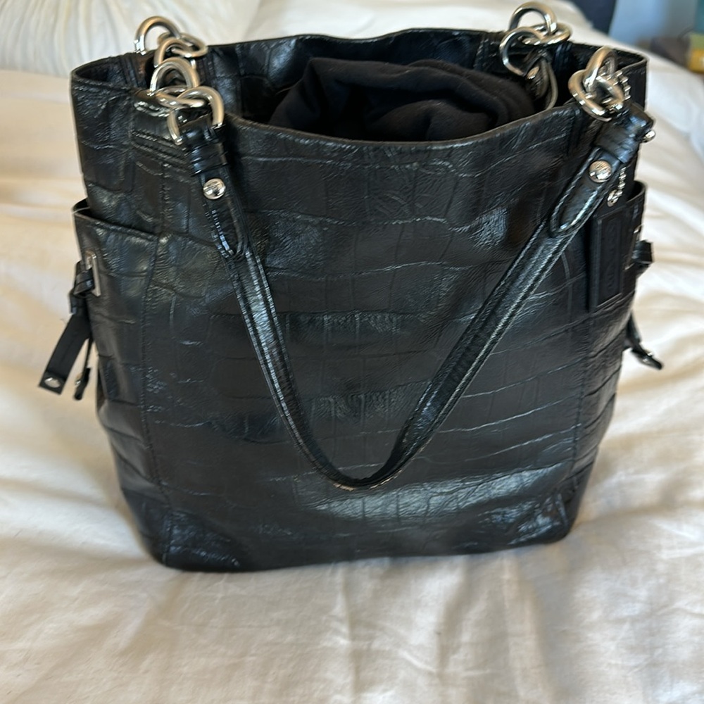 black purse